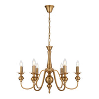 Siedel Pendant Light 6Lt in Copper
