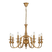Siedel Pendant Light 8Lt in Copper