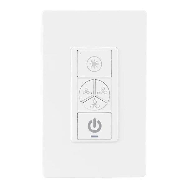 Brilliant Smart WiFi AC Fan Wall Controller in White
