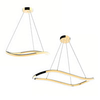Solara Pendant Light Small, Large in Gold MPL001