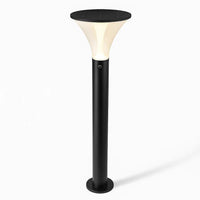 Solara Commercial Solar Bollard Light Ultra Bright with 8+ Hours Run Time