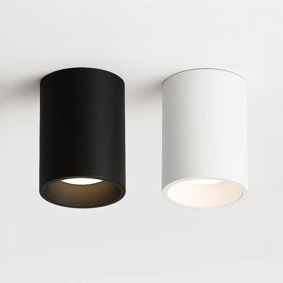 Surface Mounted GU10 Downlight In Matt White or Black-PL-Surface-WHT-The Lighting Outlet-product-view