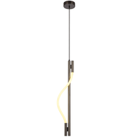 Taft LED Pendant Light 750mm in Gun Metal