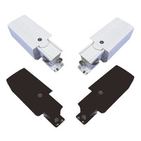 Taylor Track 3-Circuit Live End Connector Left/Right in Black or White