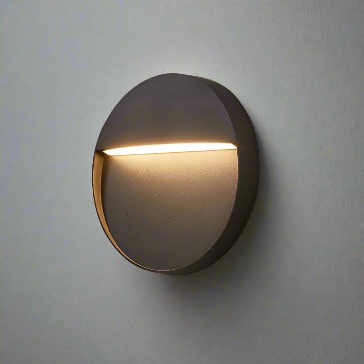 Architectural Round LED Step Light CCT 4w in Black or White - The Lighting Outlet