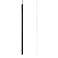 Ultrathin LED Pendant Light 1000mm Round in Black or White