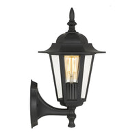 Upton Outdoor Wall Light in Black