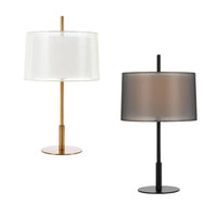 Vale Table Lamp Antique Gold, Black VALE TL Telbix Lighting