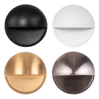 Veko LED Step Light with Eyelid CCT 6w in Black, White, Brass, SS316 Havit Lighting - HV2928T