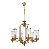 Velden Pendant Light 6Lt in Copper