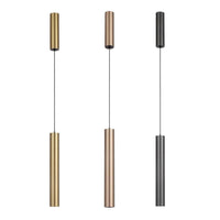 Verano LED Pendant Light in Brass, Copper or Gun Metal
