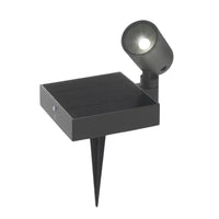 Solar LED Spot Light in Dark Grey