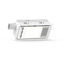 Zurich 4-in-1 Thermal Bathroom Heater and Exhaust Fan with Tricolour LED Light in White