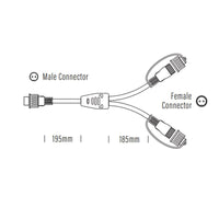 Acc. - AQL-FL Fairly Lights T-Connector 2-Way