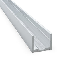 21mm x 18mm AQS-421 Aluminium Profile 2000mm in Silver