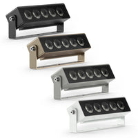 AQL-980 LumenaPro Slimline Architectural LED Flood Light in Black, Bronze, Basalt or White