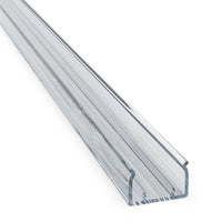 16mm x 9mm AQS-410 Aluminium Profile 1000mm or 2000mm in Silver