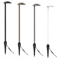 AQL-122 Lumena LED Spike Path Light 4w Black, Bronze, Basalt, White