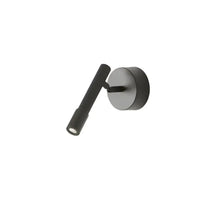 Ycro Indoor LED Wall Light 8w Matt Black, Matt Brass