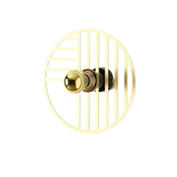 Line Indoor Wall Light in Black, White, Chrome, Gold