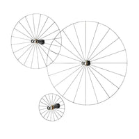 Acc. - Wheel Wall Light Metal Shade only in Chrome, Gold, Black, White
