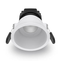 90mm LED Adjustable Downlight 10w Black, White CCT AT9029/ADJ/TRI Atom Lighting