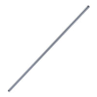Fan Acc. - 900mm Extension Rod with Assembled Loom in Brushed Aluminium