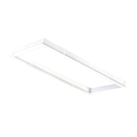 Recessed Plaster Frame Kit for Backlit LED Panel (1200mm x 300mm) - White