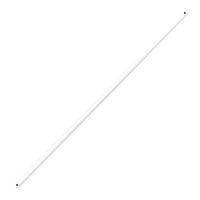 Fan Acc. - 900mm Extension Rod with Easy Connect Loom in Matt White