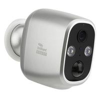 Flare Smart WiFi Rechargeable Camera with Light in Silver