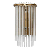 Zara Indoor Wall Light 2Lt in Brass