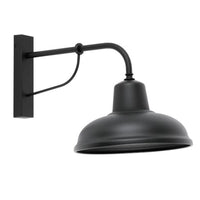 Deksel Dome Indoor Wall Light in Matt Black