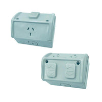 GPO Series: Weatherproof Surface Sockets CLA Lighting - GPO01, GPO02
