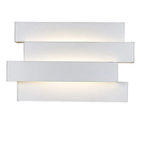 Nagoya: City Series Rectangular Indoor Up/Down LED Wall Light CCT 5w White