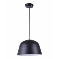 Matt Pastel Pendant Lights in Black and Pink CLA Lighting