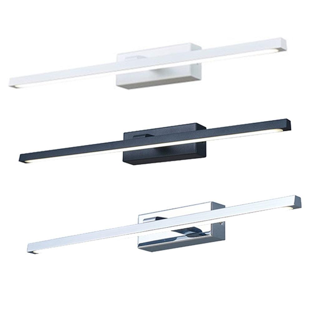Lineal LED Vanity Light CCT Medium 12w White, Black, Chrome