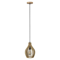 Felix Pendant Light Natural Timber