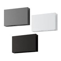 Sierra Square Up/Down LED Wall Light in Dark Grey/White/Black