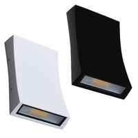 Dent-2 Outdoor Up/Down LED Wall Light CCT 12w Black, White