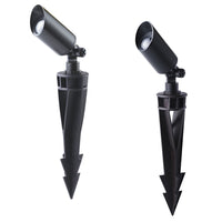 Dusk MR11 LED Garden Spike Light 3w in Bronze or Black