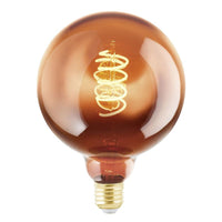 4w LED E27 G125 Globe Warm White 2000k Dimmable