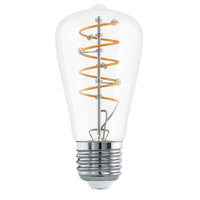 7.3w LED E27 ST48 Pear Globe Warm White 2700k 110307