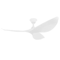 50" Cabarita DC Ceiling Fan in Bamboo, White or Black Eglo 204351, 204352, 204353, 204354