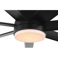 Fan Accessories - Toubillion LED Fan Light Kit 18w CCT in Matte Black Eglo Lighting - 205563