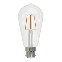 5w LED B22 ST64 Pear Globe Daylight 5000k 205966 Dimmable