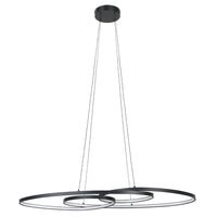 Gianella LED Pendant Light 38w Black, White