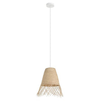 Aycliffe Pendant Light White/Natural