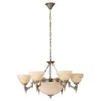 Marbella Pendant Light 9Lt in Antique Bronze