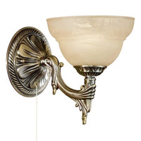 Marbella Indoor Wall Light in Antique Bronze