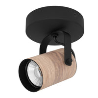 Cayuca LED Spot Light in Black and Brown